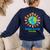 Celebrate Diversity Everyday Teachers & School Student Women's Sweatshirt Back Print Navy Celebrate Diversity Everyday Teachers & School Student Women's Sweatshirt Back Print Navy