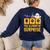 Chemistry Boo The Element Of Surprise Science Teacher Women's Sweatshirt Back Print Navy Chemistry Boo The Element Of Surprise Science Teacher Women's Sweatshirt Back Print Navy