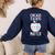 Chicago Teachers Matter Support Union Education Red For Ed Raglan Baseball Tee Women's Sweatshirt Back Print Navy Chicago Teachers Matter Support Union Education Red For Ed Raglan Baseball Tee Women's Sweatshirt Back Print Navy