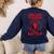Chicago Teachers Matter Support Union Education Red For Ed Women's Sweatshirt Back Print Navy Chicago Teachers Matter Support Union Education Red For Ed Women's Sweatshirt Back Print Navy