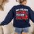 Childcare My Heart Belongs To Children Daycare Teacher Men Women Women's Sweatshirt Back Print Navy