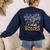 Choir Teacher I Hear Voices Chorister Church Choral Music Women's Sweatshirt Back Print Navy