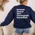 Choreographer Dance Teacher Cool Unique Shirt For Men Women Women's Sweatshirt Back Print Navy