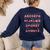 Christmas Alphabet Candy Cane Teachers Students Candy Cane For Men Women Kids Women's Sweatshirt Back Print Navy