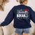Is It Christmas Break Yet Teacher Xmas Light Santa Hat Women's Sweatshirt Back Print Navy Is It Christmas Break Yet Teacher Xmas Light Santa Hat Women's Sweatshirt Back Print Navy