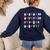 Christmas Math Quiz Teacher Equation Math Teacher Women's Sweatshirt Back Print Navy Christmas Math Quiz Teacher Equation Math Teacher Women's Sweatshirt Back Print Navy