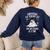 Christmas Surviving Teacher Life Meltdown Xmas Women Men Women's Sweatshirt Back Print Navy Christmas Surviving Teacher Life Meltdown Xmas Women Men Women's Sweatshirt Back Print Navy