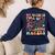 My Class Is Full Of Treble Makers Funny Music Teacher Groovy Men Women Girls Kids Women's Sweatshirt Back Print Navy My Class Is Full Of Treble Makers Funny Music Teacher Groovy Men Women Girls Kids Women's Sweatshirt Back Print Navy