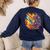 Colorful Brain Art Teacher Artist Painter Student Women's Sweatshirt Back Print Navy Colorful Brain Art Teacher Artist Painter Student Women's Sweatshirt Back Print Navy