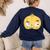 The Cool Bean Good Egg Teacher Halloween Costume Food Group Women's Sweatshirt Back Print Navy The Cool Bean Good Egg Teacher Halloween Costume Food Group Women's Sweatshirt Back Print Navy