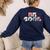 Cool Sign Language ASL Teacher Deaf People ASL Interpreter Women's Sweatshirt Back Print Navy Cool Sign Language ASL Teacher Deaf People ASL Interpreter Women's Sweatshirt Back Print Navy
