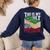 Couldn't Take The Pressure Geology Earth Science Teacher Women's Sweatshirt Back Print Navy