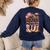 Cowboy Teacher These Boots Are Made-For Teaching School Women's Sweatshirt Back Print Navy Cowboy Teacher These Boots Are Made-For Teaching School Women's Sweatshirt Back Print Navy