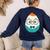 Cute Good Egg Teacher Halloween Costume Food Group Women's Sweatshirt Back Print Navy Cute Good Egg Teacher Halloween Costume Food Group Women's Sweatshirt Back Print Navy