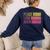 Cute Math Teacher Peace Love Math Women's Sweatshirt Back Print Navy Cute Math Teacher Peace Love Math Women's Sweatshirt Back Print Navy