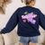 Cute Teacher Shirt 80's 90's Style Retro Old School Teacher For Men Women Women's Sweatshirt Back Print Navy