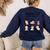 Daycare Preschool Infant Teacher Thing I Do In The Classroom Women's Sweatshirt Back Print Navy