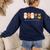 Daycare Teacher Halloween Infant Squad Spooky Childcare Fall Women's Sweatshirt Back Print Navy