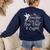 Disney Peter Pan Tinkerbell Teacher Pixie Dust And Coffee Women's Sweatshirt Back Print Navy Disney Peter Pan Tinkerbell Teacher Pixie Dust And Coffee Women's Sweatshirt Back Print Navy