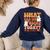 What Are We Doing Today Halloween PE Spooky Teacher Women's Sweatshirt Back Print Navy