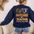 I Don't Need A Costume I'm A Daycare Teacher Halloween Women Women's Sweatshirt Back Print Navy