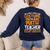 I Don't Need A Costume I'm Math Teacher Costume Halloween Women's Sweatshirt Back Print Navy
