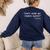Don't Make Me Repeat Myself History Teacher Saying Women's Sweatshirt Back Print Navy Don't Make Me Repeat Myself History Teacher Saying Women's Sweatshirt Back Print Navy