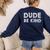 Dude Be Kind Unity Day Orange Anti Bullying Teachers Kids Women's Sweatshirt Back Print Navy Dude Be Kind Unity Day Orange Anti Bullying Teachers Kids Women's Sweatshirt Back Print Navy