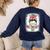 Early Head Start Life Messy Bun Back To School Teacher Women Women's Sweatshirt Back Print Navy Early Head Start Life Messy Bun Back To School Teacher Women Women's Sweatshirt Back Print Navy