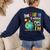 Earth Without Art Is Just Eh Artist Art Teacher Women's Sweatshirt Back Print Navy