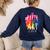 Earth Without Art Is Just Eh Painting Artist Pun Art Teacher Women's Sweatshirt Back Print Navy