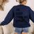 Eat Sleep Teach Art Repeat Teaching Art Teacher Women's Sweatshirt Back Print Navy Eat Sleep Teach Art Repeat Teaching Art Teacher Women's Sweatshirt Back Print Navy
