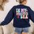 In My Educational Diagnostician Era Learning Support Teacher Women's Sweatshirt Back Print Navy