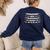 Enchanted To Teach You Friendship Bracelet Teacher Girl Kids Women's Sweatshirt Back Print Navy Enchanted To Teach You Friendship Bracelet Teacher Girl Kids Women's Sweatshirt Back Print Navy