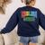 English Teacher Men Women Grammar Class English Teacher Women's Sweatshirt Back Print Navy
