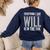 Everything I Say WILL Be On The Exam Teacher For Men Women Women's Sweatshirt Back Print Navy