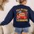 Fall In Love With Learning Pumpkin Thanksgiving Teacher Fall Women's Sweatshirt Back Print Navy Fall In Love With Learning Pumpkin Thanksgiving Teacher Fall Women's Sweatshirt Back Print Navy