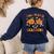 Fall In Love With Learning Teacher Student Autumn Pumpkin Women's Sweatshirt Back Print Navy Fall In Love With Learning Teacher Student Autumn Pumpkin Women's Sweatshirt Back Print Navy