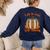 Fall In Love With Reading Pumpkin Autumn Librarians Teacher Women's Sweatshirt Back Print Navy Fall In Love With Reading Pumpkin Autumn Librarians Teacher Women's Sweatshirt Back Print Navy