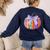 Fall Pumpkin Books Lover Halloween Teacher Teaching Staff Women's Sweatshirt Back Print Navy Fall Pumpkin Books Lover Halloween Teacher Teaching Staff Women's Sweatshirt Back Print Navy