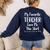 My Favorite Teacher Gave Me This Shirt Dad Daughter Women's Sweatshirt Back Print Navy My Favorite Teacher Gave Me This Shirt Dad Daughter Women's Sweatshirt Back Print Navy