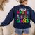 Feliz Primer Dia De Clases Kids Girl Teacher Spanish School Women's Sweatshirt Back Print Navy Feliz Primer Dia De Clases Kids Girl Teacher Spanish School Women's Sweatshirt Back Print Navy