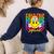 Field Trip Squad Groovy Field Day Smile Face Teacher Tie Dye Women's Sweatshirt Back Print Navy Field Trip Squad Groovy Field Day Smile Face Teacher Tie Dye Women's Sweatshirt Back Print Navy