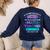 If At First You Don't Succeed Try Doing Your Math Teacher Women's Sweatshirt Back Print Navy