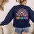 First Grade Rainbow Girls Boys Teacher Team 1st Grade Squad Women's Sweatshirt Back Print Navy First Grade Rainbow Girls Boys Teacher Team 1st Grade Squad Women's Sweatshirt Back Print Navy
