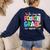 In My Fourth Grade Era 4th Grade Girl Teacher Back To School Women's Sweatshirt Back Print Navy