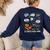 Friendship Inclusion Language Teacher It Starts With Hello Women's Sweatshirt Back Print Navy Friendship Inclusion Language Teacher It Starts With Hello Women's Sweatshirt Back Print Navy