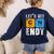 Fun 67 Meme Six Seven Science Teacher Periodic Table Women's Sweatshirt Back Print Navy