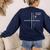Function Asymptote Geek Math Pun Teacher Women's Sweatshirt Back Print Navy
