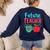 Future Teacher Education Student Women's Sweatshirt Back Print Navy Future Teacher Education Student Women's Sweatshirt Back Print Navy